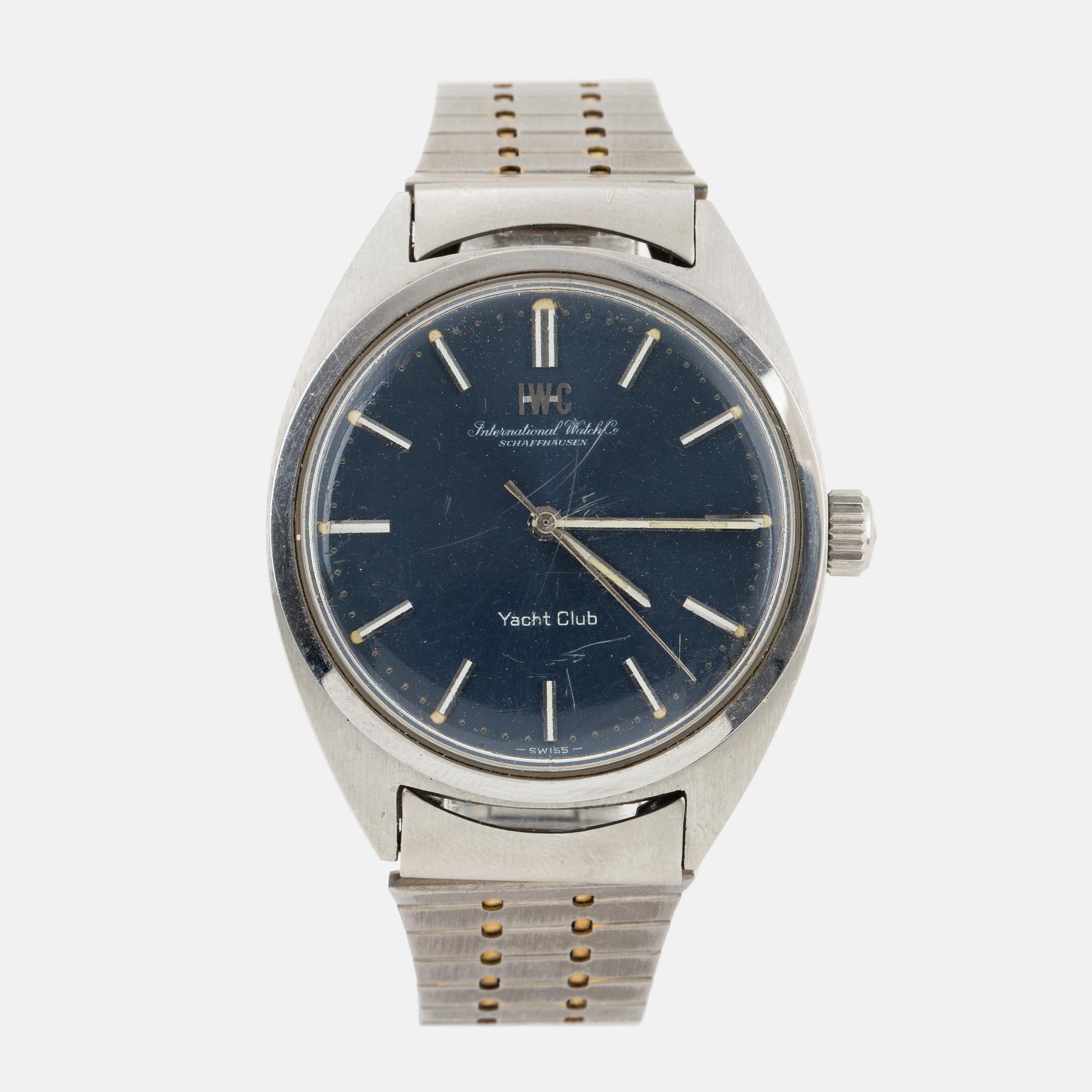 IWC, International Watch Co, Schaffhausen, Yacht Club, wristwatch, 36 mm.