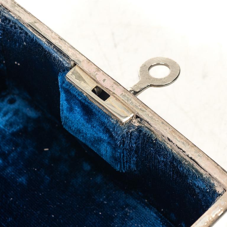 Sven-Arne Gillgren, a sterling silver box, GAB, Stockholm, Sweden 1948.