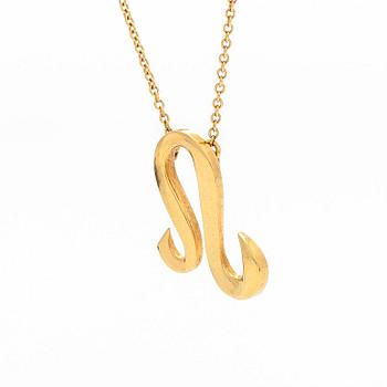 Tiffany & Co, Paloma Picasso, halsband, "Zodiac Leo", 18K guld.