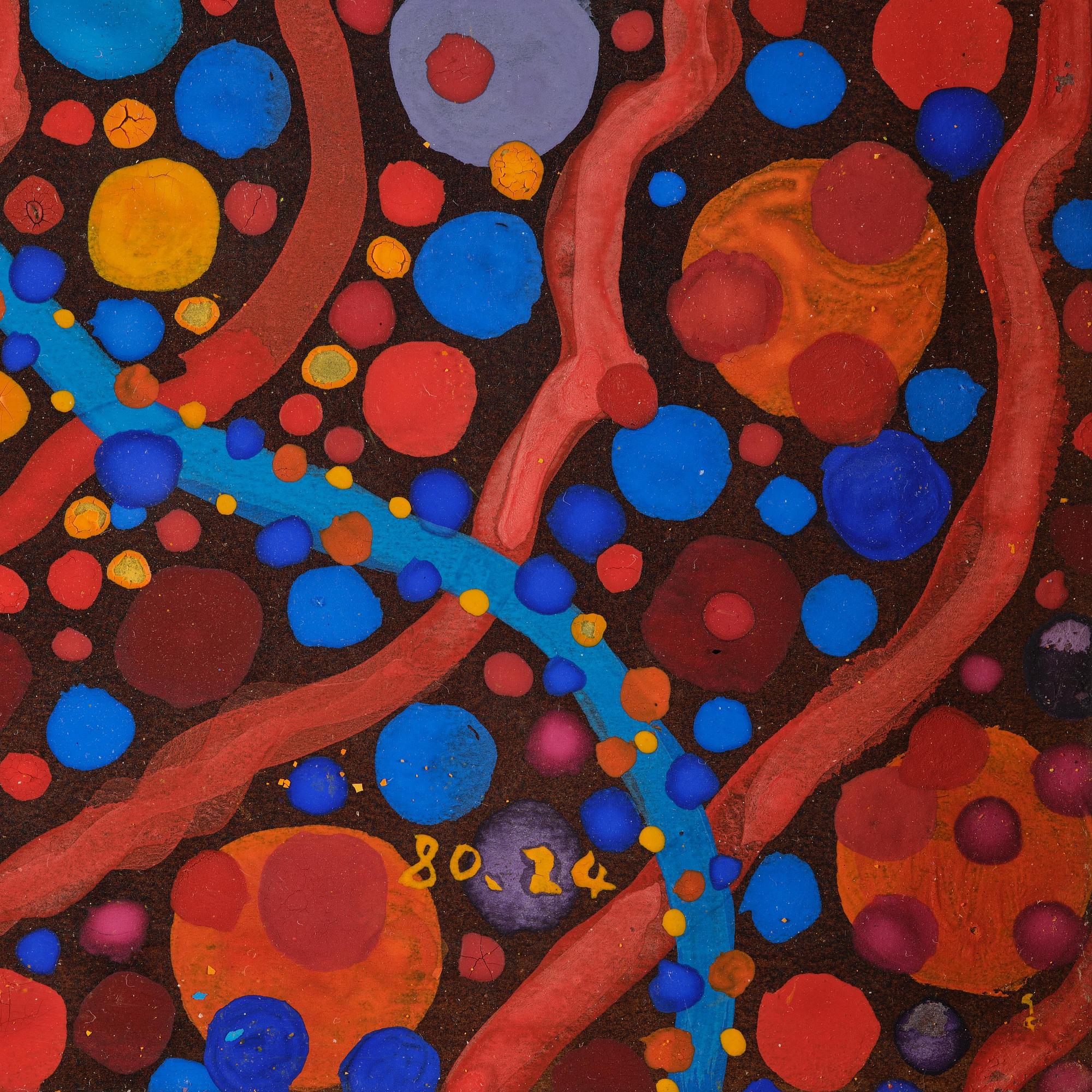 Philippe Dereux, ”Les bulles d’air sur l’eau”.