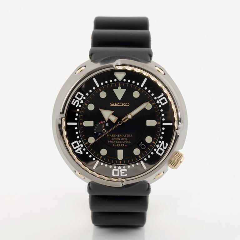 Seiko, Marinemaster, Spring Drive, "Golden Tuna", wristwatch, 50 mm.