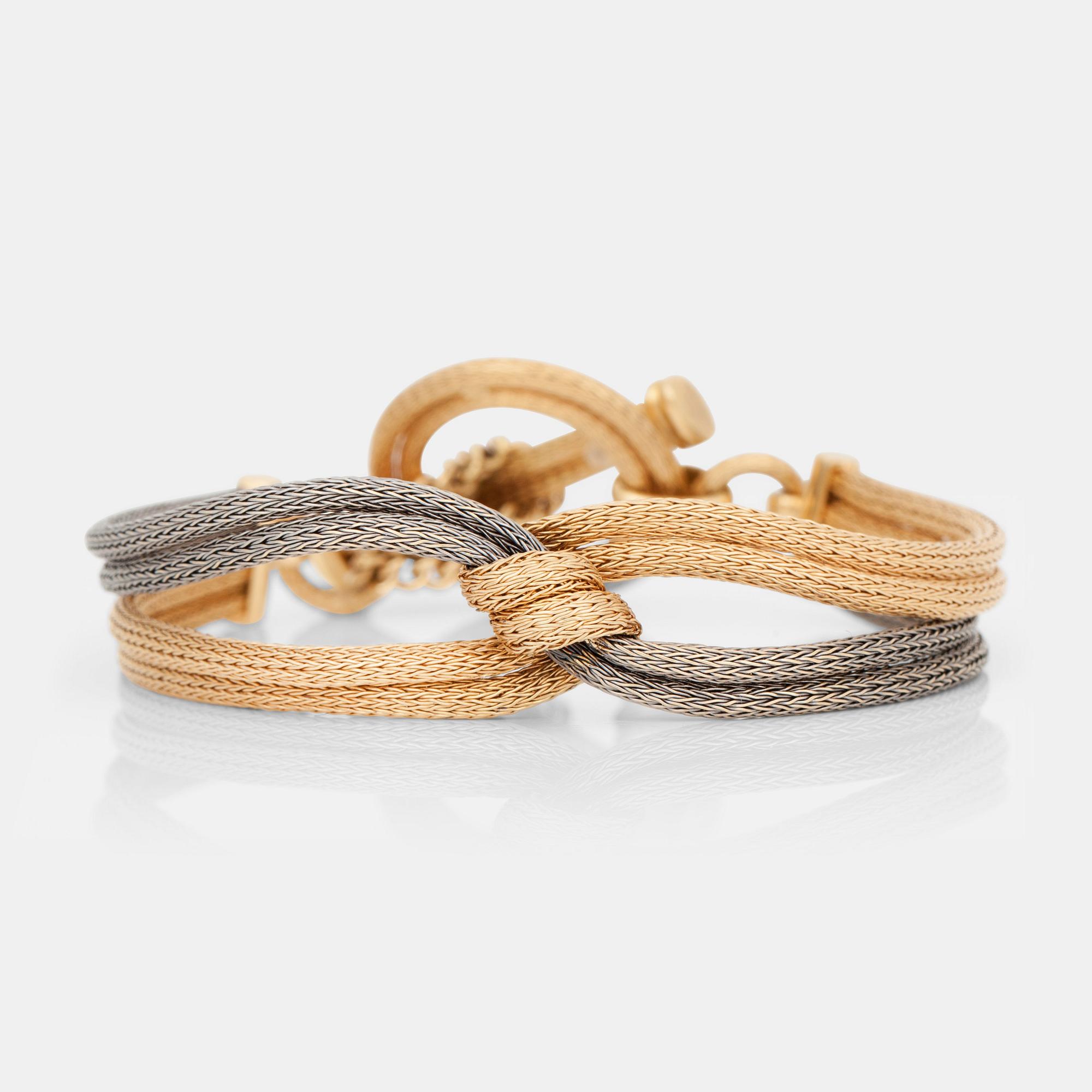 A Celin bracelet.