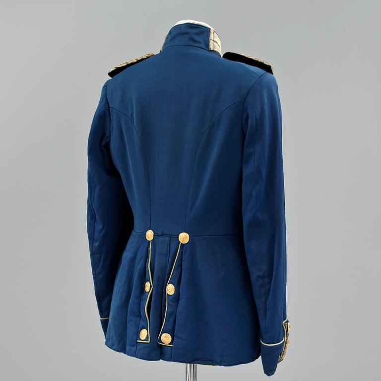 UNIFORM, 3 delar, m/1865-99, överste, Fortifikationen, Sverige.