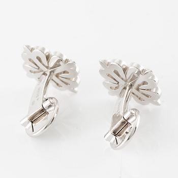 Patek Philippe, Manschettknappar, Calatrava Cross, 18K vitguld.