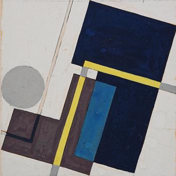 Erik Olson, Studie till "Diagonal komposition".