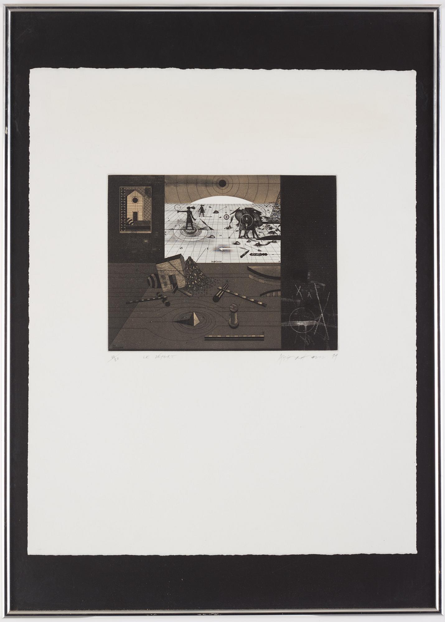 Assadour Bezdikyan, "Le départ".