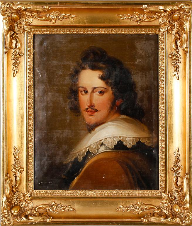 OKÄND KONSTNÄR, olja på duk, England, 1800-tal.