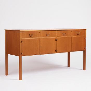 Josef Frank, a mahogany sideboard, Firma Svenskt Tenn, Sweden, probably 1940s-1950s.