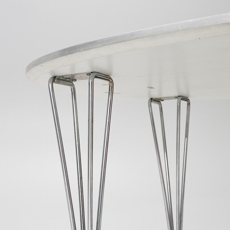 Bruno Mathsson & Piet Hein, dining table, “Superellips”, Fritz Hansen, Denmark, 1988.
