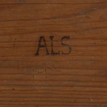 STOLAR, ett par, allmoge, Järvsö, Hälsingland, 1800-tal.