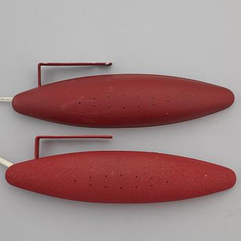 A pair of 1950's wall lamps by Bertil Brisborg for Nordiska Kompaniet.