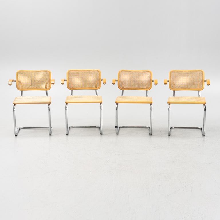 Armchairs, 4 pcs, Italy, late 20th century.