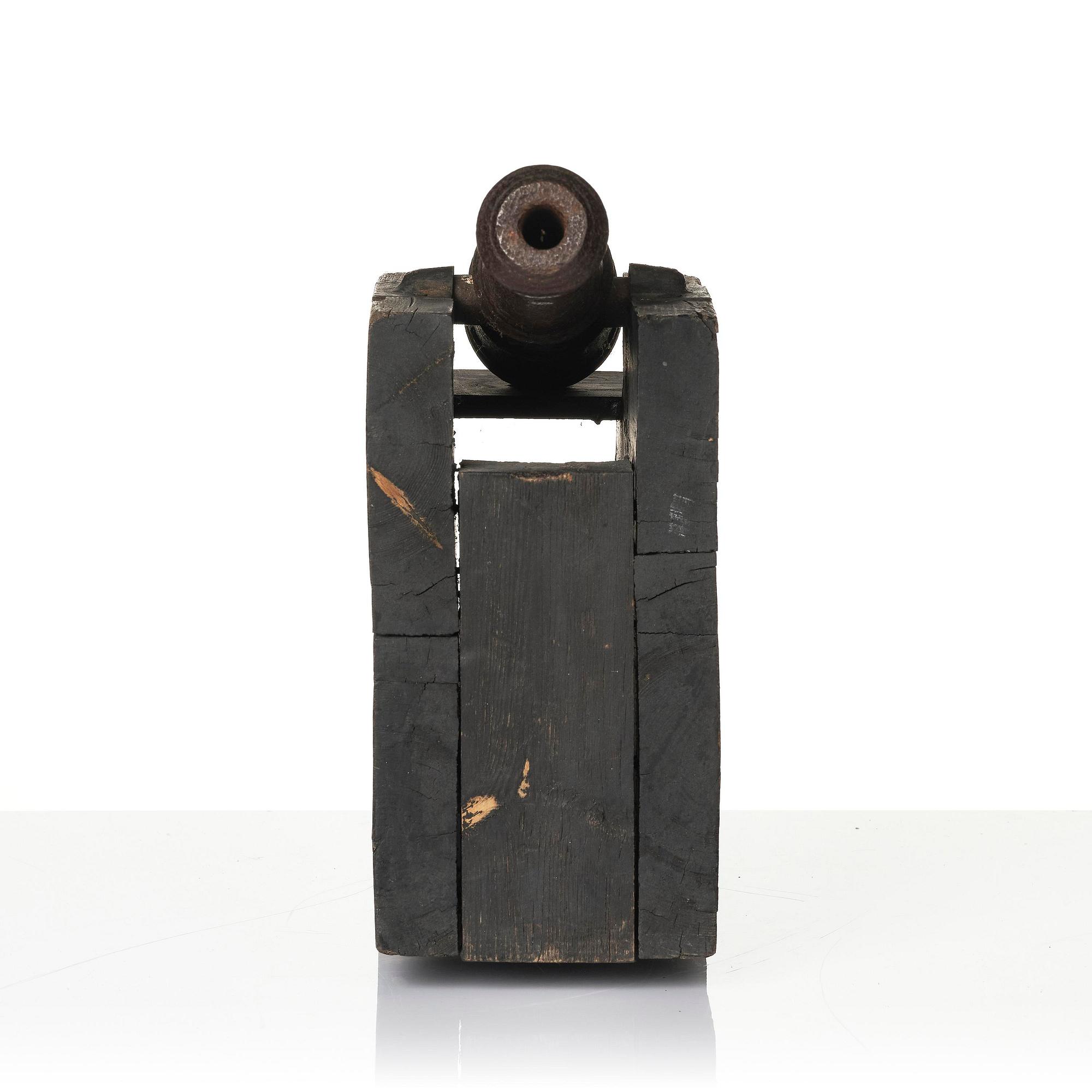 A pair of salute cannons, presumably 19th century.