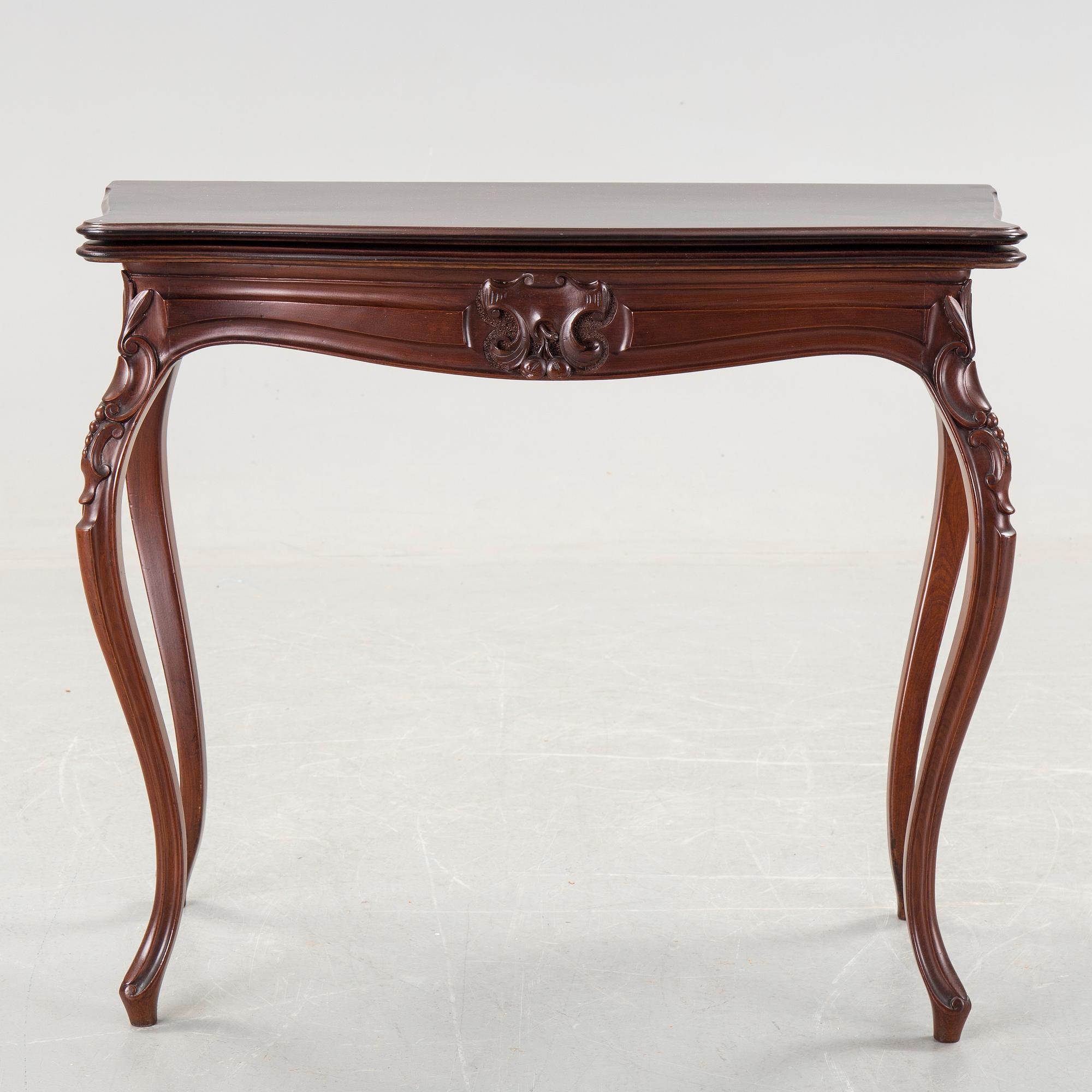 SPELBORD, rokokostil, Carl Herman Benckert Jr, 1800-talets andra hälft.