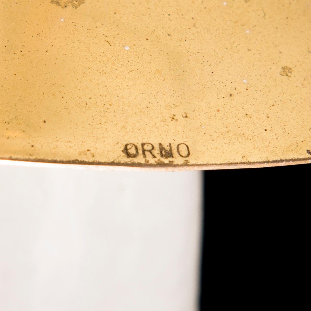 A mid 20th century pendant light for Stockmann Orno, Finland.