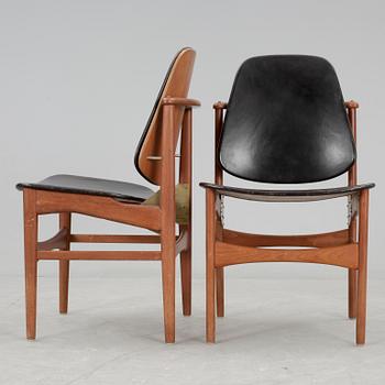 STOLAR ett par, Arne Vodder, France & Daverkosen, 1900-talets andra hälft.