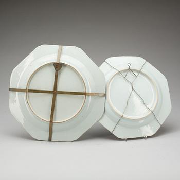 FAT, 2 st olika, Kina, 1700-tal.