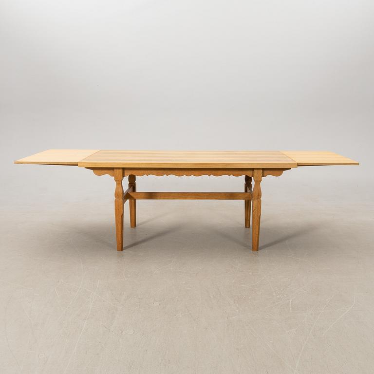 Henning Kjærnulf, dining group 7 dlr EG furniture Denmark 1960s.