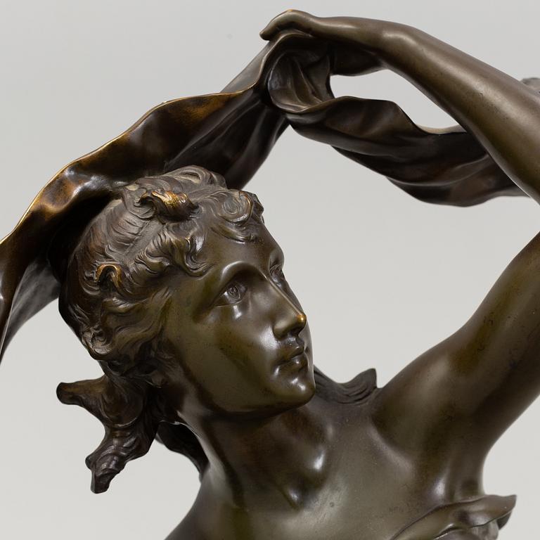 JEAN-BAPTISTE GERMAIN, after, bronze sculpture, 20th century.
