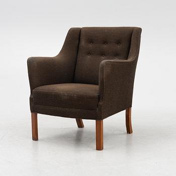 Ejner Larsen, a Danish armchair, mid 20th century.