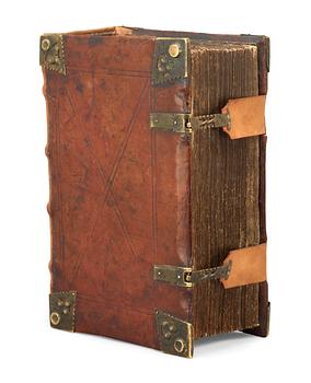 395. GUSTAV VASAS BIBEL, THET ÄR, ALL THEN HELGHA SCRIFFT, PÅ SWENSKO. Richolff, Uppsala 1540-41.