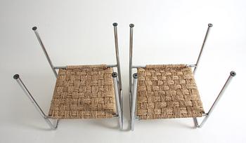 KARMSTOLAR, ett par, 1900-tal.