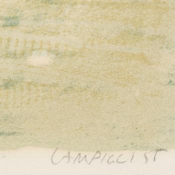 MASSIMO CAMPIGLI, färglitografi, signerad och numrerad 149/175.