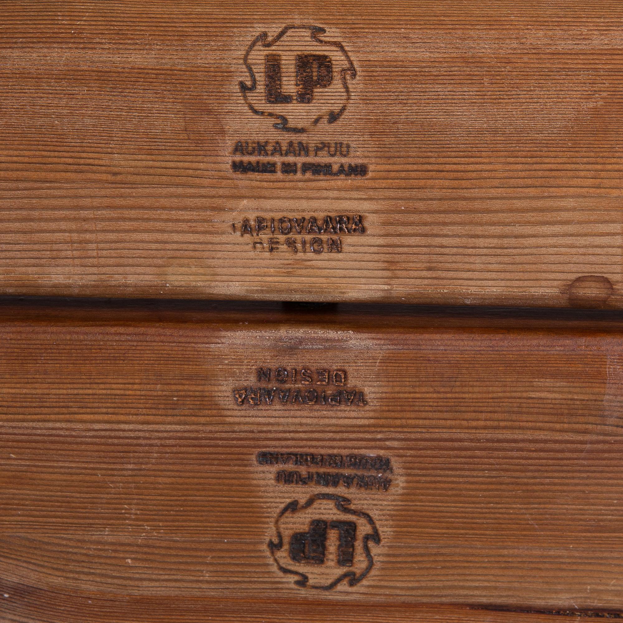 ILMARI TAPIOVAARA, PÖYTÄ, "Pirkka" Laukaan Puu.