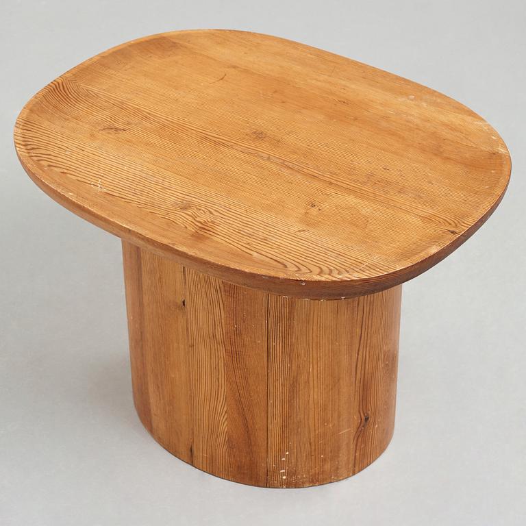 Axel Einar Hjorth, a stained pine 'Utö' table, Nordiska kompaniet, 1930's.