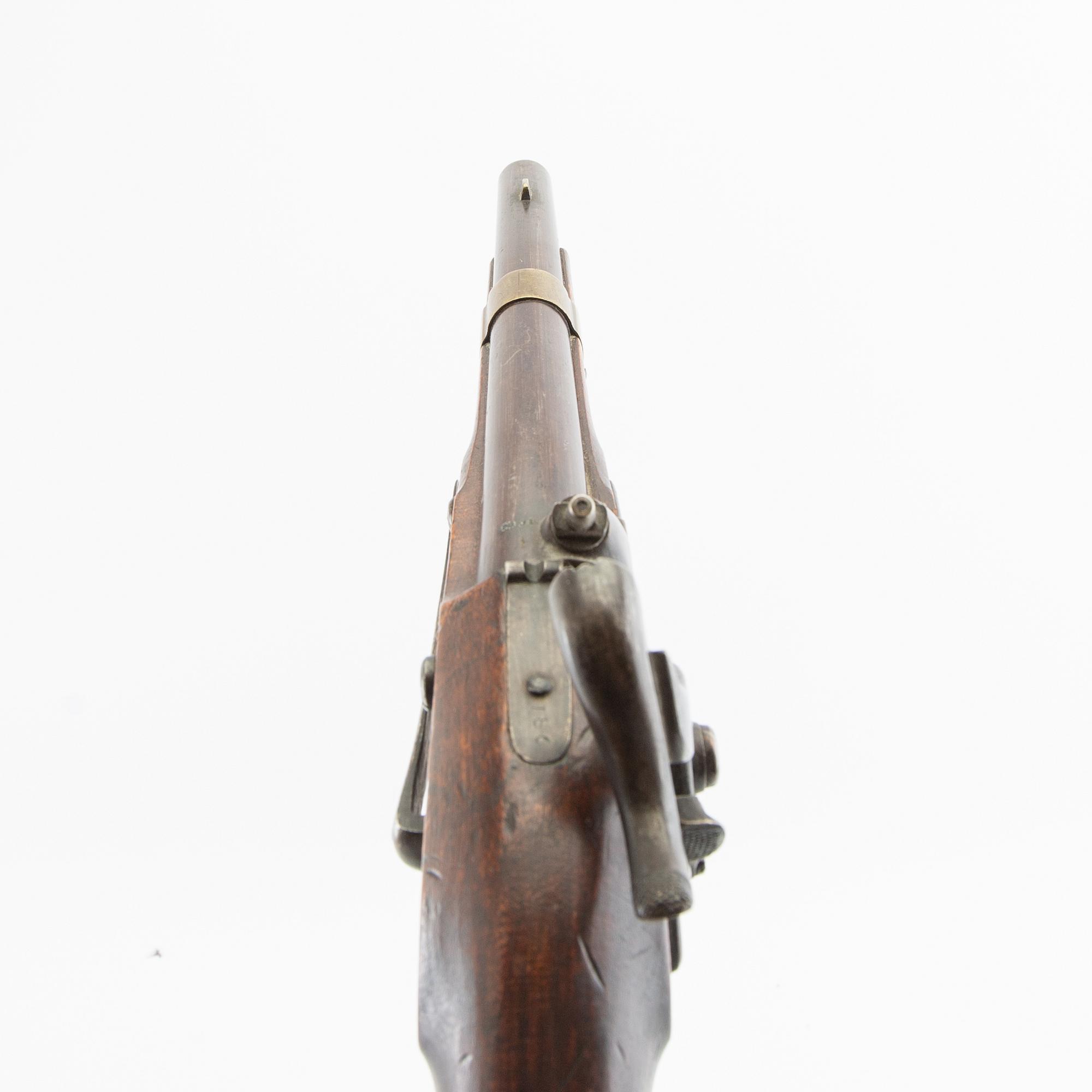 Slaglåspistol, svensk m/1854 för flottan.