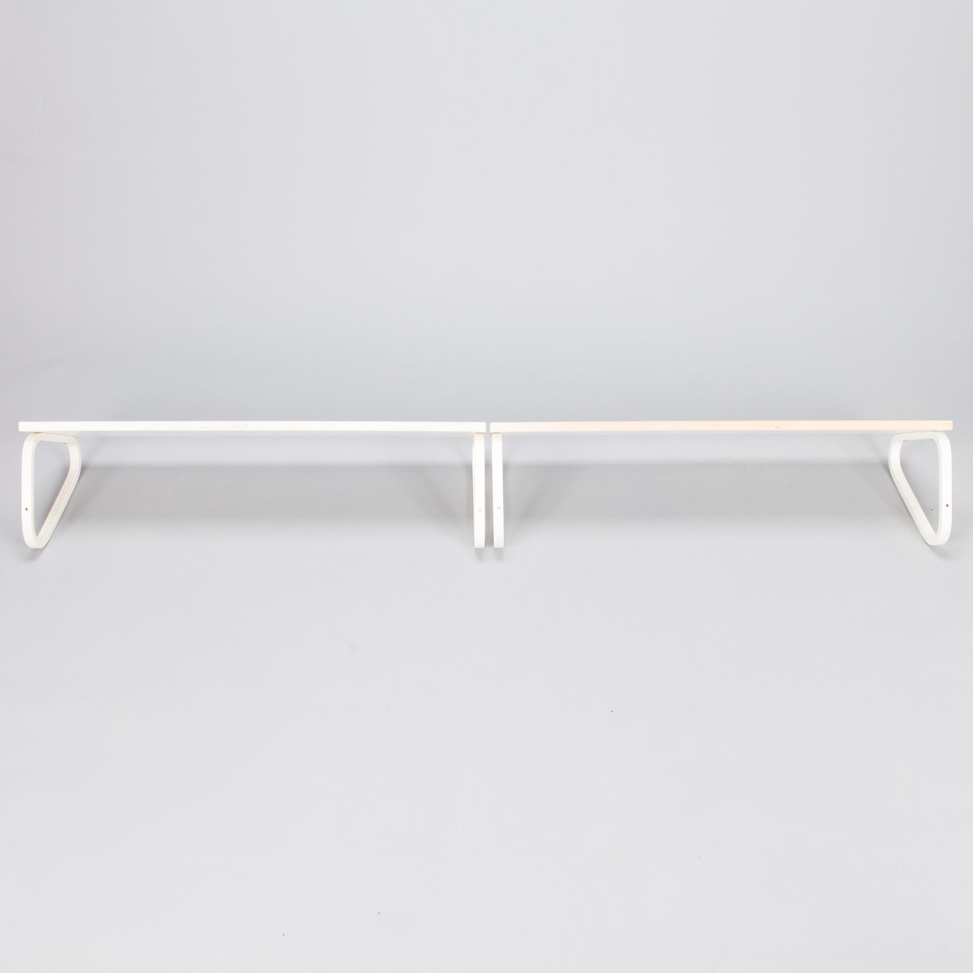 ALVAR AALTO, HYLLOR, 2 st, Artek 1900-talets slut.