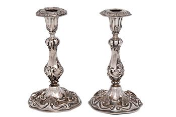 304. CANDLESTICKS A PAIR.