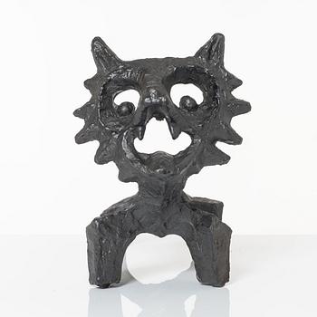 Olle Hermansson, eldhund, "Räven", Husqvarna.