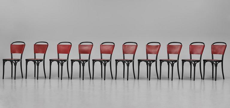 Jonas Bohlin, stolar, 10 stycken, "Vilda 3", Gemla, Diö, 2025.