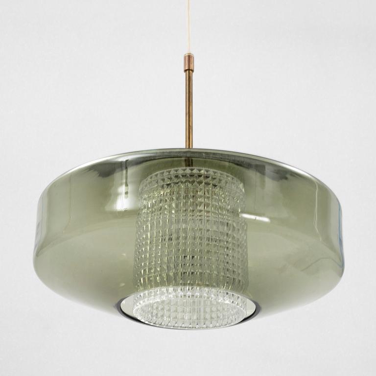 Carl Fagerlund. A ceiling lamp, Orrefors.