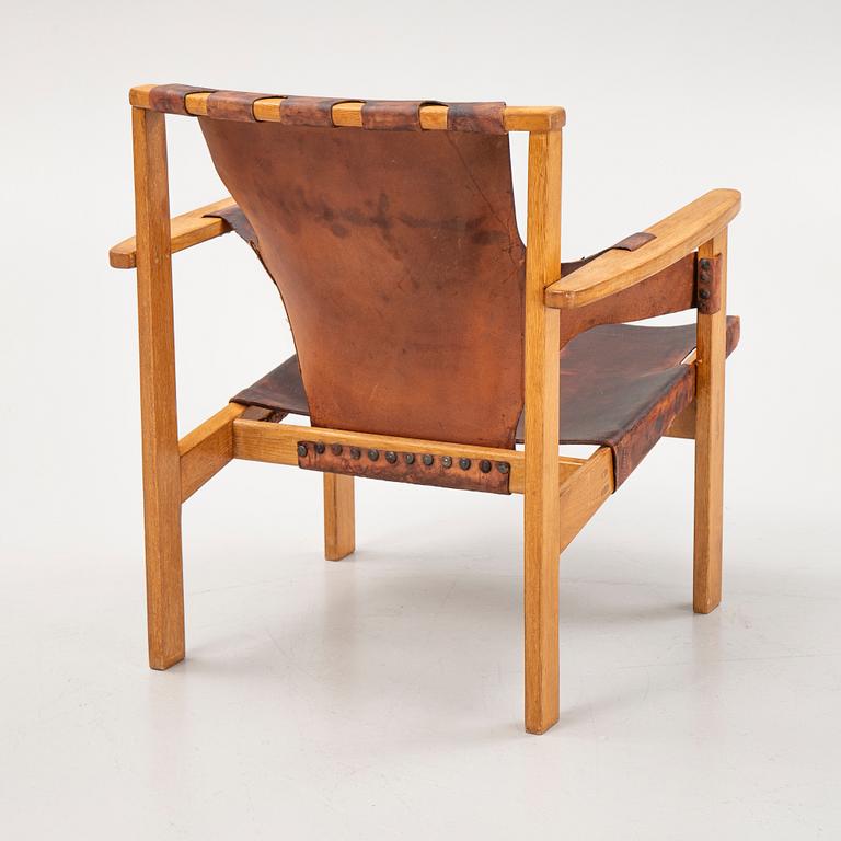 Carl-Axel Acking, a 'Trienna' oak easy chair, Nordiska Kompaniet, 1950s/60s.