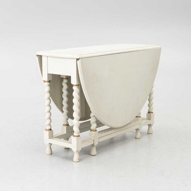 Drop-leaf table, Nordiska Kompaniet, first half of the 20th century.