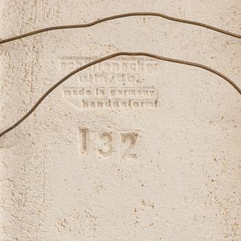 Helmut Schäffenacker, a stoneware wall relief, Ulm, Germany.