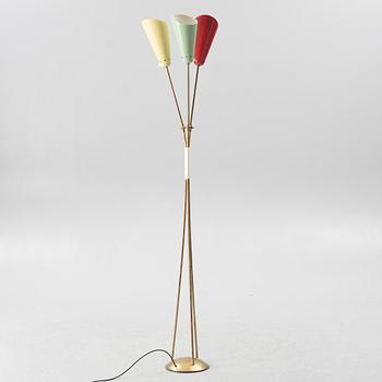 Floor lamp, Italy, circa mid-20th century.
