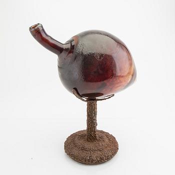 Gunilla Kihlgren, skulptur glas och brons.