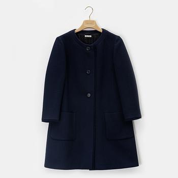 Miu Miu, a wool coat, size 38.