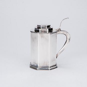 STOP, silver, Johannes Siggaard, Köpenhamn Danmark 1948. Vikt 399 g.