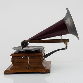 Grammofon, "Victor Talking Machine", His Master's Voice, USA, 1900-talets första hälft.