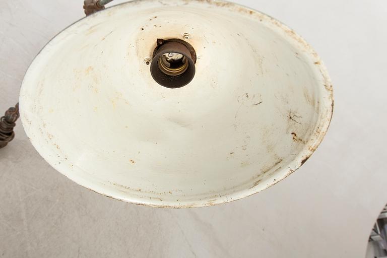 An mid 20th century "Triplex" lamp by Joan Petter Johansson.