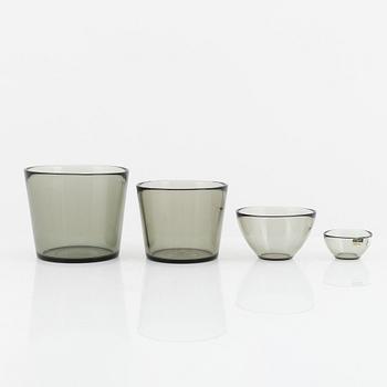 Sven Palmqvist, 29 'Fuga' glass bowls, Orrefors, Sweden.
