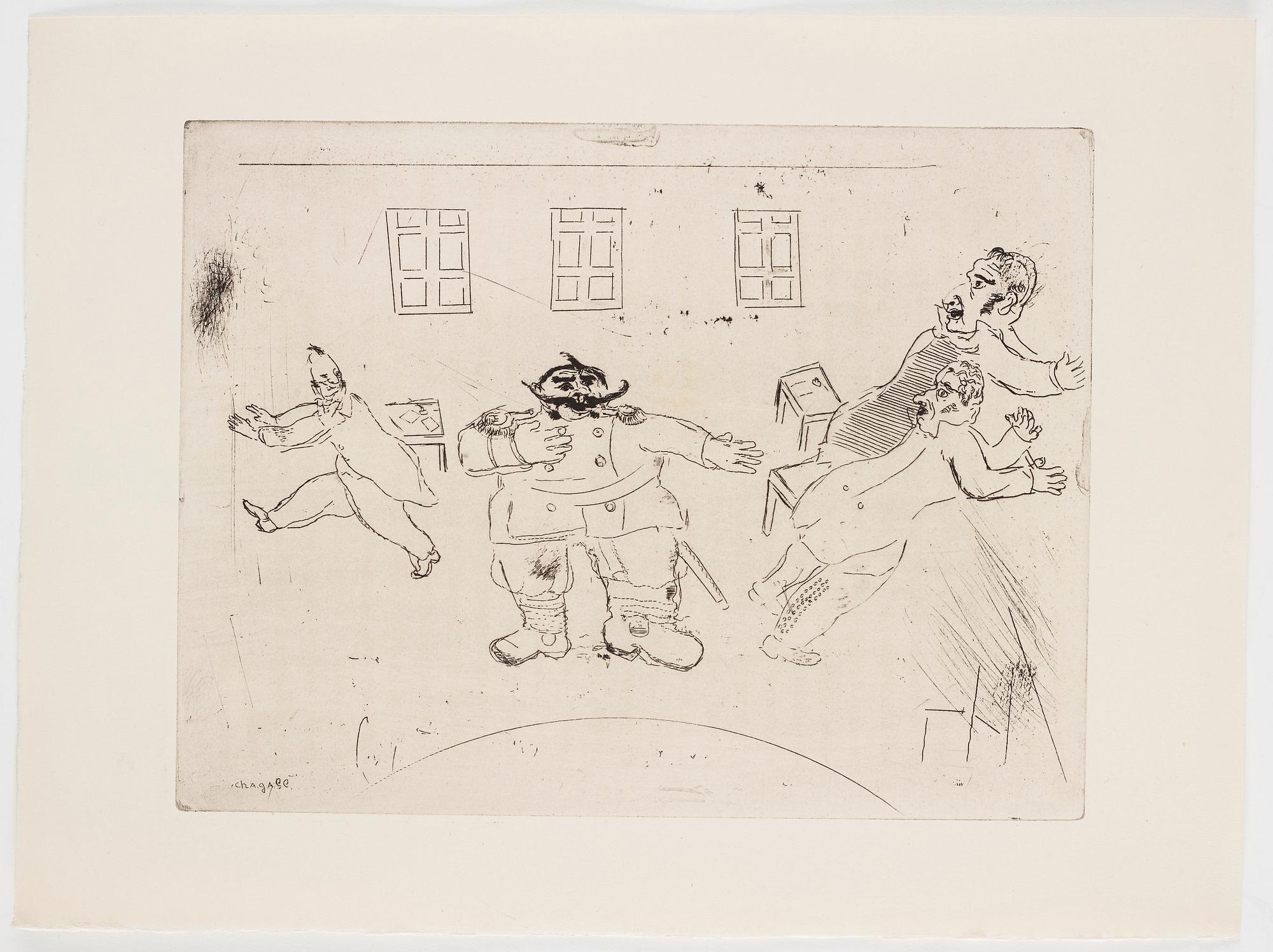MARC CHAGALL, 71 st etsningar ur upplagan om 285 exemplar på Arches/MBM/J. Perrigot-papper, 1923-1948.