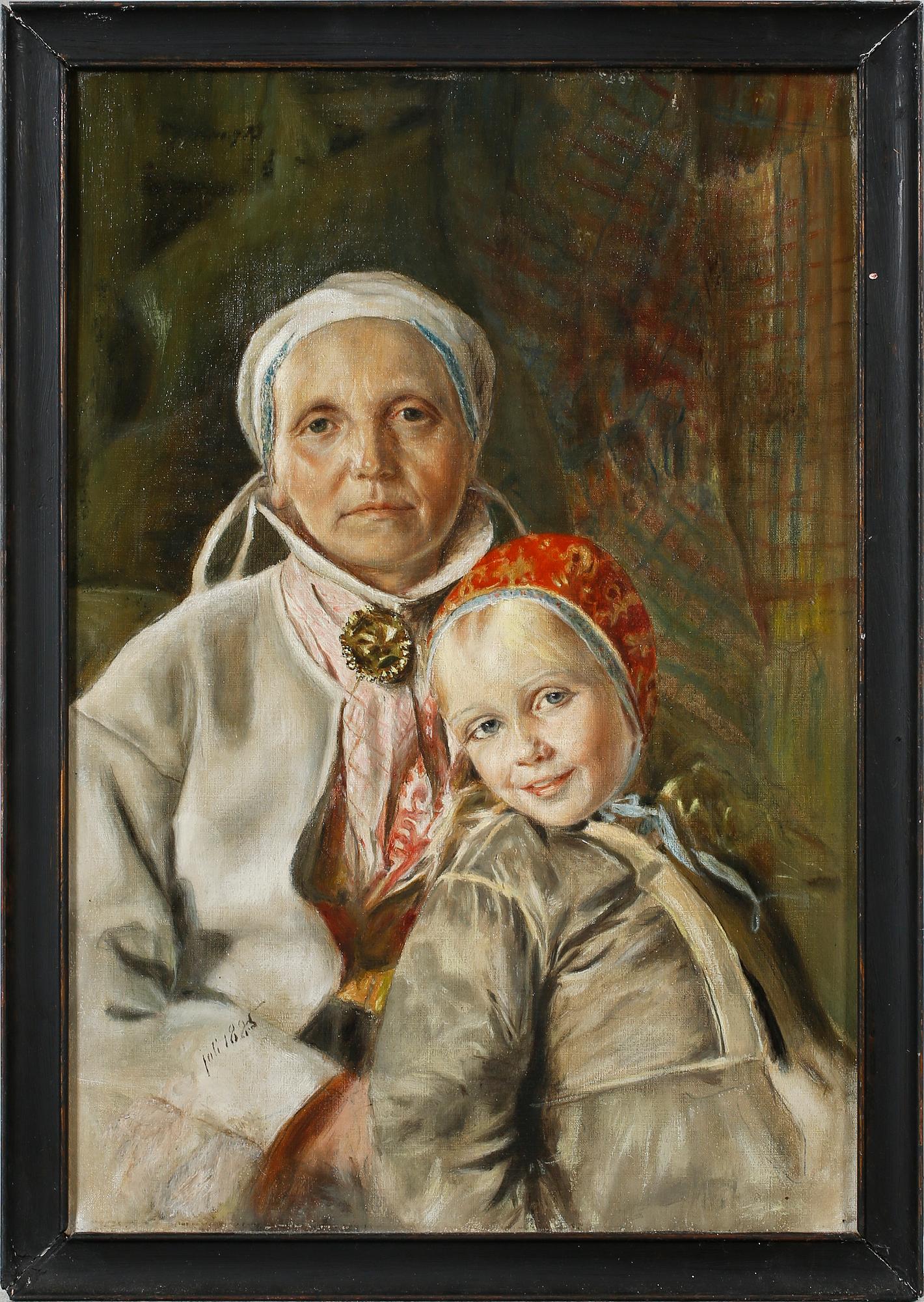 ANDERS ZORN, copy after, oil on canvas, 19th century-.