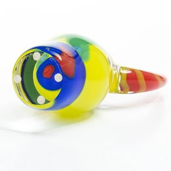 Erik Höglund, vas, glas, Studioglas, Strömbergshyttan, 1997.