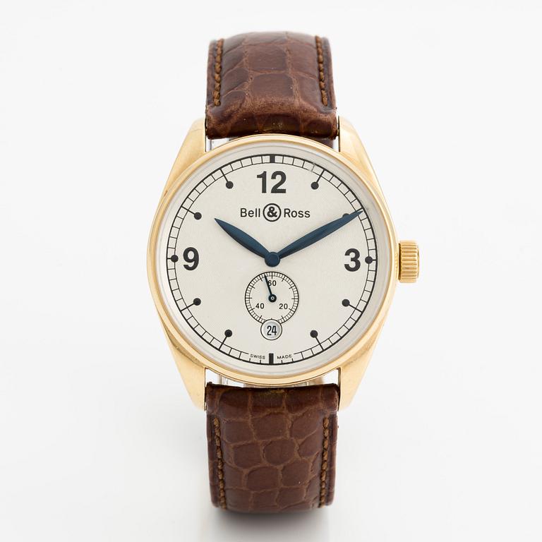 Bell & Ross, Vintage 123 Gold Pearl, armbandsur, 38 mm.