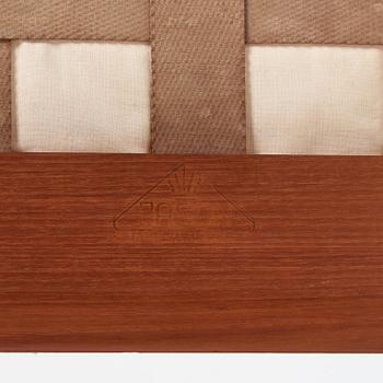 Kurt Østervig, a "Nr 311", daybed, for Jason, Ringsted, Denmark, 1950's.